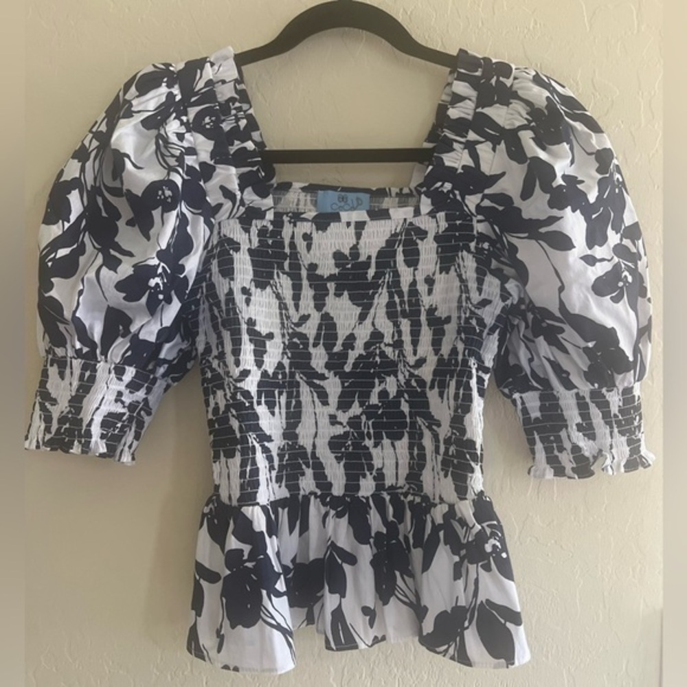 Cece Floral Blouse